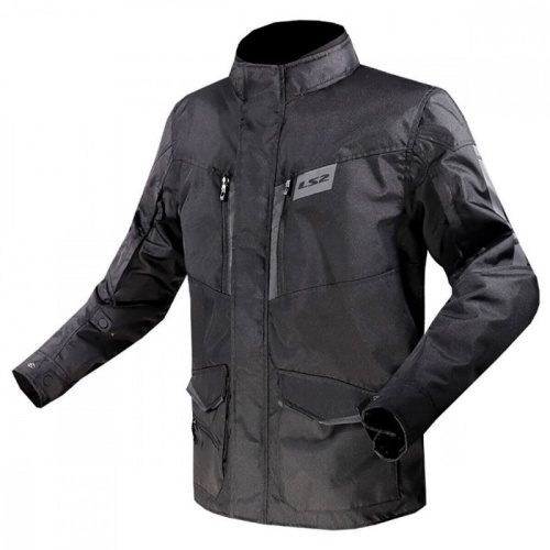 LS2 Мотокуртка Metropolis Evo Man черный в Ульяновске