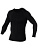 Brubeck Футболка мужская дл.рукав Comfort Wool Черный в Ульяновске