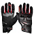 Sweep Перчатки кожаные+текстиль Hammer Black/Red в Ульяновске