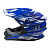 AiM Шлем кроссовый JK803S Blue/White в Ульяновске