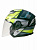 AiM Шлем открытый JK526 Yellow/Grey/Black в Ульяновске
