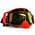 AiM Очки снегоходные с магнитной линзой и подогревом (PRO) 31-103 Accu Heated Orange Glossy в Ульяновске
