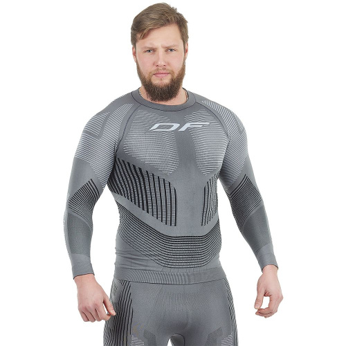 Dragonfly Термофутболка 3DThermo Grey с длинным рукавом в Ульяновске
