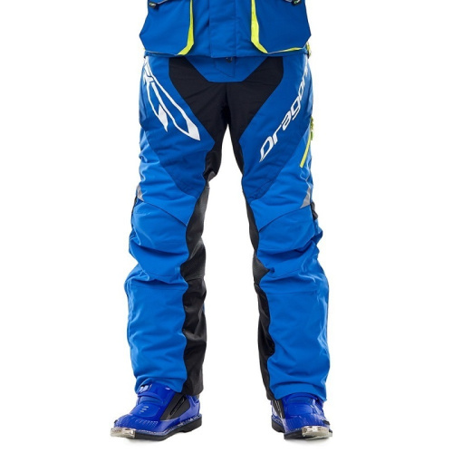 Dragonfly Штаны Эндуро Freeride Blue-Yellow в Ульяновске