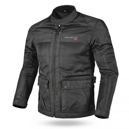 Dimox Мотокуртка текстиль Thunder Mens черный в Ульяновске
