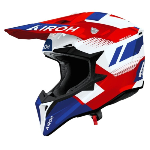 Airoh Шлем Wraaap Vision Red-Blue Gloss в Ульяновске