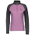 Scott Термокофта женская  Zip Defined Merino dark grey melange/cassis pink в Ульяновске