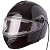 LS2 Мотошлем снегоходный FF325 Strobe Electric Snow Solid Черный в Ульяновске