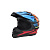 Desment Шлем кроссовый Raptor Black-Blue-Orange graphic в Ульяновске