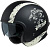 IXS Шлем Jet Helmet iXS 880 2.0 Черно-белый матовый в Ульяновске