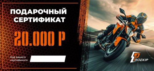 Подарочный сертификат Pro-Ekip.ru на 20.000р в Ульяновске