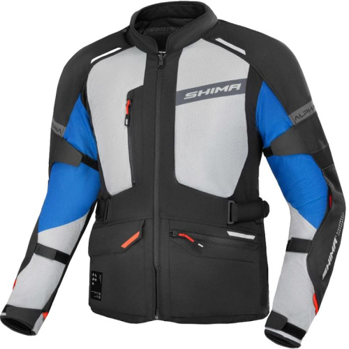 Shima Мотокуртка туристическая Alpha Men Blue в Ульяновске