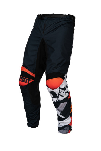 Scout Штаны кроссовые Abstraction Black/Orange в Ульяновске