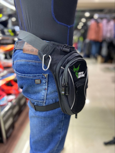 Motolike сумка на пояс зеленая в Ульяновске