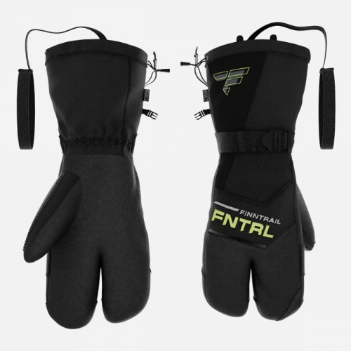 Finntrail Перчатки утепленные Lobster 2801 GraphiteYellow в Ульяновске