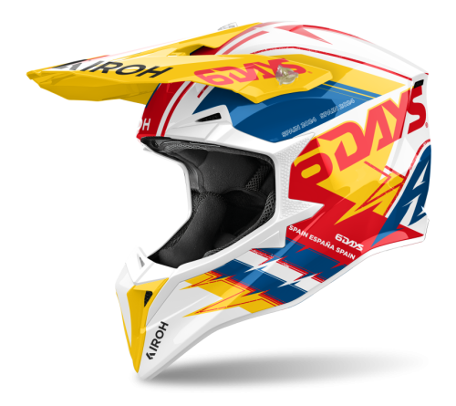 Airoh Мотошлем Wraaap Sixdays Spain 2024 Glossy в Ульяновске