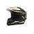 Desment Шлем кроссовый Raptor White-Yellow-Blue graphic в Ульяновске