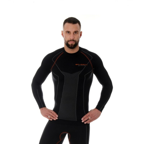 Brubeck Футболка мужская Thermo Protect черный в Ульяновске