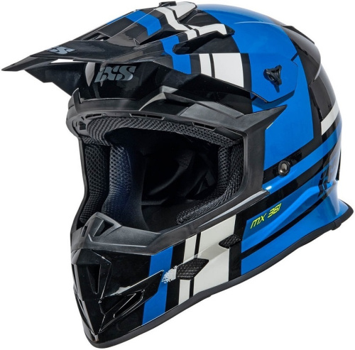 IXS Мотошлем iXS361 2.3 Черно-синий в Ульяновске