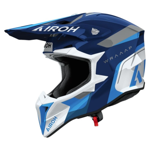 Airoh Шлем Wraaap Conquer Blue Gloss в Ульяновске