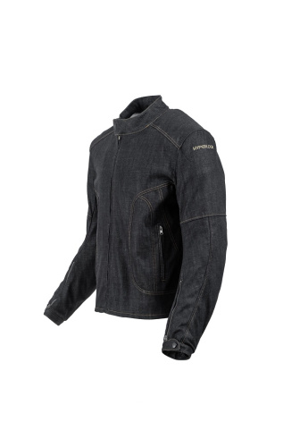 Hyperlook Мотокуртка джинсовая Lion denim Синий в Ульяновске