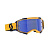 Scott Очки кроссовые Fury dark yellow/dark blue/blue chrome works в Ульяновске