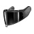 Shark Визор Skwal i3/Ridill 2/D-Skwal 3 Dark Smoked в Ульяновске
