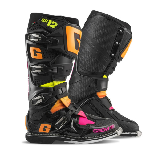 Gaerne Мотоботы SG-12 Black/Orange/Pink в Ульяновске