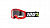 100% Очки детские Strata Mini Goggle Red/Clear Lens в Ульяновске