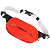 Dragonfly Гермосумка поясная DF Wallet 2л Red-Black в Ульяновске