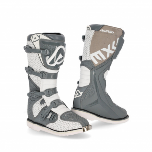 Acerbis Мотоботы кроссовые E-Team Grey/White в Ульяновске